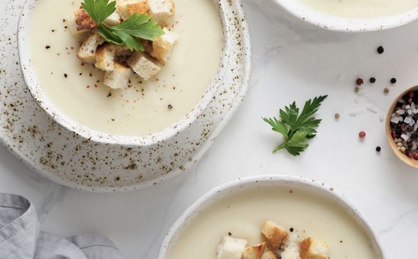Lynhurtig kartoffelsuppe Lynhurtig kartoffelsuppe